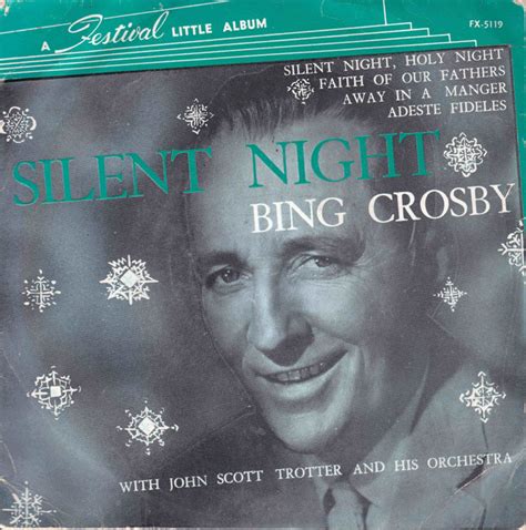 Bing Crosby - Silent Night (Vinyl) | Discogs