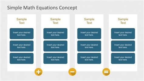 Math Equations PowerPoint Templates