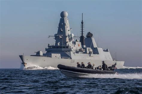 Photos of Royal Navy Type 45 Destroyer HMS Defender - Cornwall Live