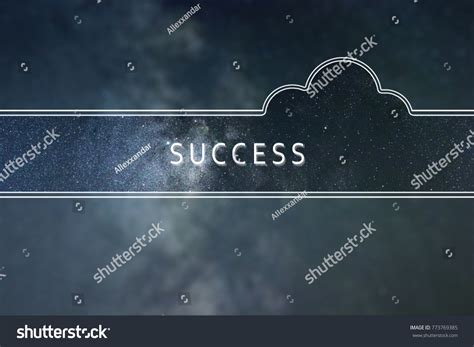 Success Word Cloud Concept Space Background Stock Photo 773769385 ...