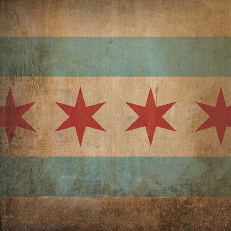 Chicago Flag Art - City Prints