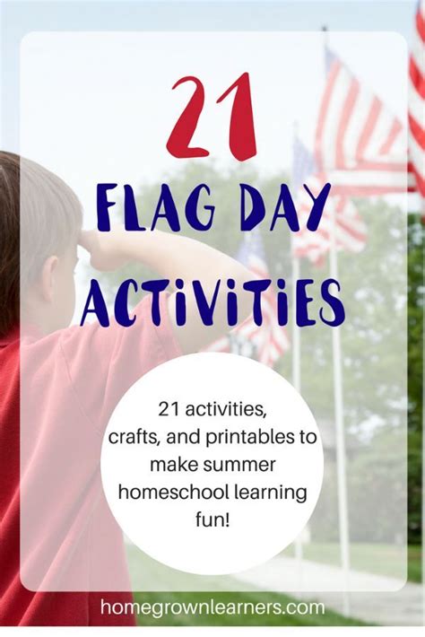 21 Activities to Celebrate Flag Day — Homegrown Learners | English activities for kids ...