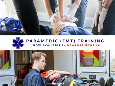 Paramedic (EMT) Training Now Available in Newport News, Virginia!