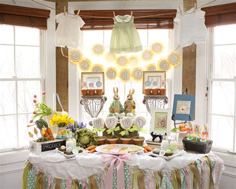 Peter Rabbit Baby Shower Party Ideas | Photo 1 of 17 | Catch My Party