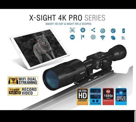 ATN X-Sight 4k pro 3-14x, ATN X-Sight 4k pro 3-14x for sale Hardly used, basically brand new ...