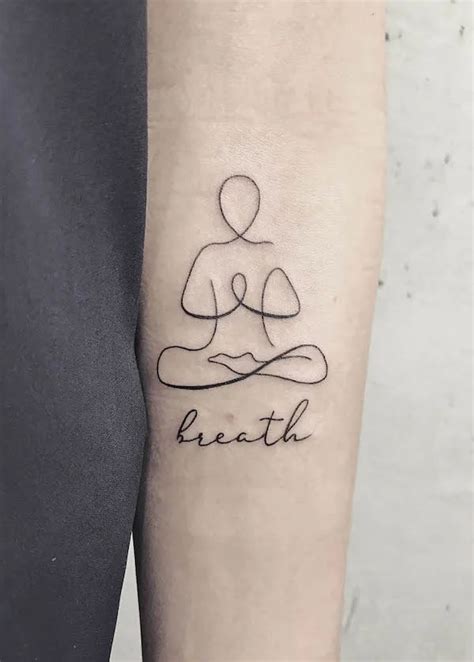 44 Yoga Tattoos with Meaning For Yogis - Our Mindful Life