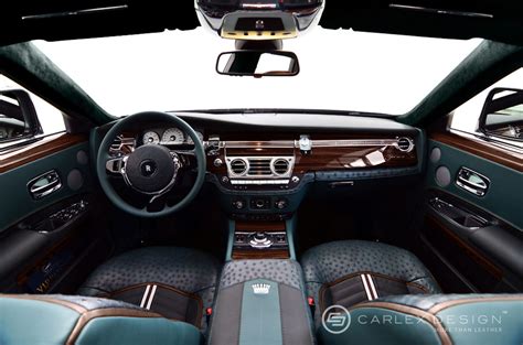 Awesome RR Ghost Interior by Carlex Design - autoevolution