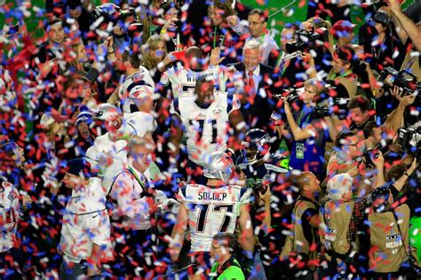 It's a four-ring circus as Tom Brady and Patriots win wild Super Bowl ...