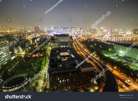 City View Odaiba Landmark Tower Night Stock Photo 394881400 | Shutterstock