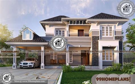 Indian Style Duplex House Front Elevation Designs & Floor Plans | 2 ...