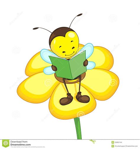 Bee flower clipart - Clipground