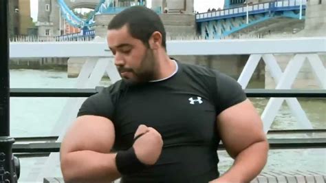 The Largest Biceps In The World! (Guinness World Record) - YouTube