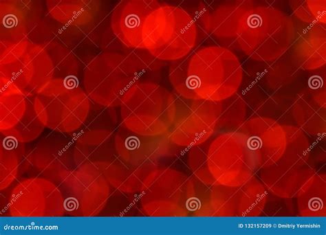 Red Christmas Bokeh with Light Beautifully Little Lights Stock Image - Image of celebration ...