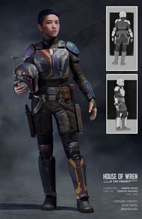 ArtStation - Sabine Wren (for live action)