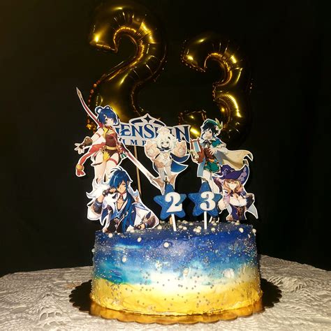 Genshin Birthday Cake Genshin Impact Official Community - AriaATR.com