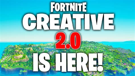 Fortnite Creative 2.0 is HERE and it's AMAZING!!! - YouTube