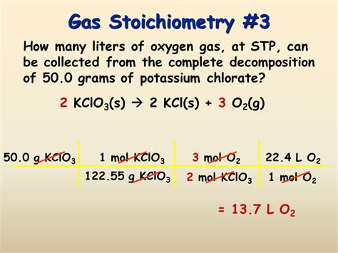 Stoichiometry, Gas Stoichiometry - Presentation Chemistry