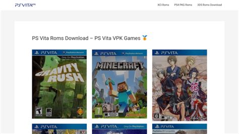 PS Vita Roms Download - PS Vita VPK Games 🥇