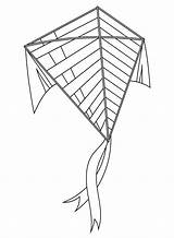 Kite Coloring Pages To Print  Free Printable sketch template