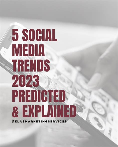 5 social media trends 2023 predicted explained – Artofit