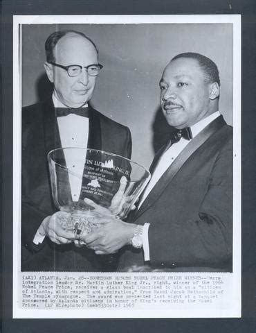 Vintage 1965 MLK Luther King Nobel Prize Ceremony Photo | #48606990