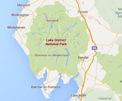 UK Walking Locations - The Lake District National Park