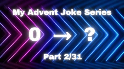 My Numbers Joke Series for Advent Calendar 2023 [Part 2/31] - YouTube