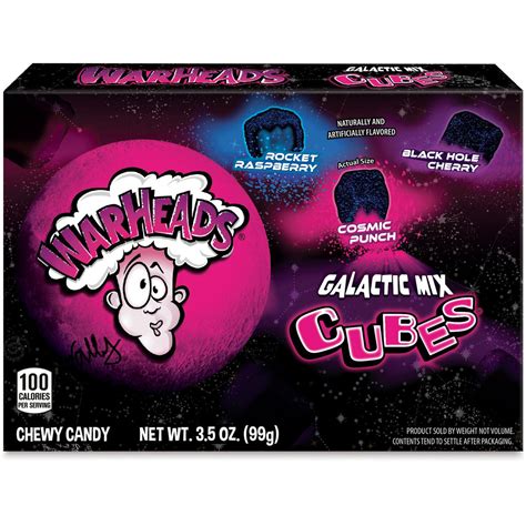 Warheads Theater Box Galactic Cubes 3.5oz 12ct – candynow.ca