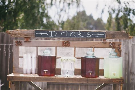 5 Tips for a Low-Cost DIY Wedding Bar - Rustic Wedding Chic