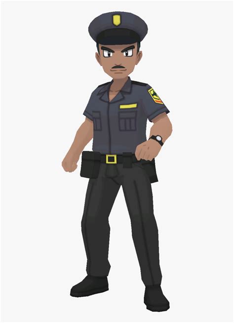 Security-guard - Police Officer Png, Transparent Png , Transparent Png ...