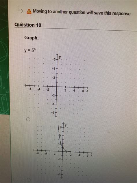 Solved Graph. y = 5^x | Chegg.com