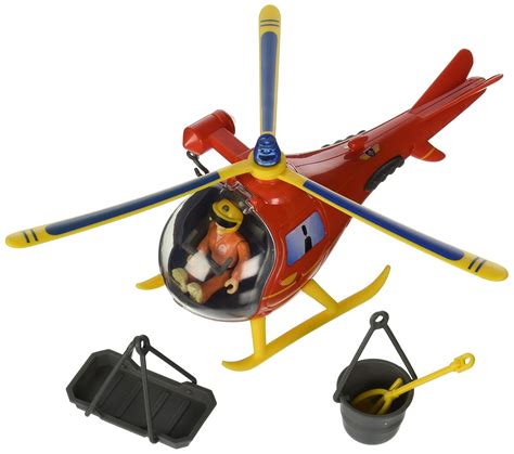 Simba Toys 9251661 Fireman Sam Wallaby Helicopter Playset: Amazon.co.uk: Toys & Games