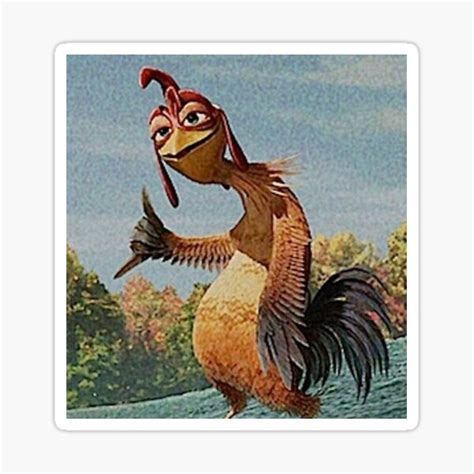 "Chicken Joe" Sticker for Sale by Crhcarolyn | Redbubble