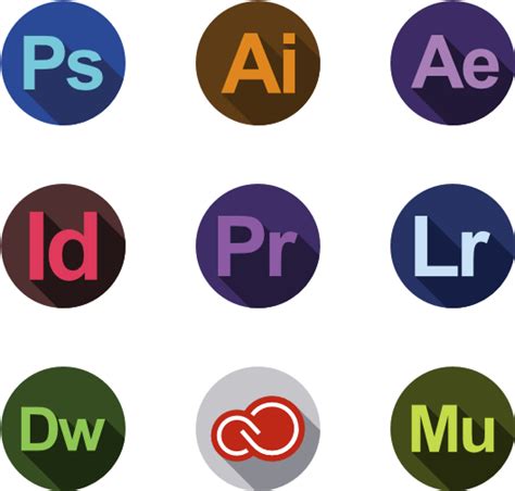 Download Photoshop Logo Clipart Abode - Adobe Icons Vector Png PNG Image with No Background ...