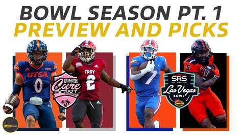 CFB Bowl Season Part 1 Preview and Picks - YouTube