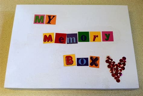 Blouse Box + Creativity = Memory Box