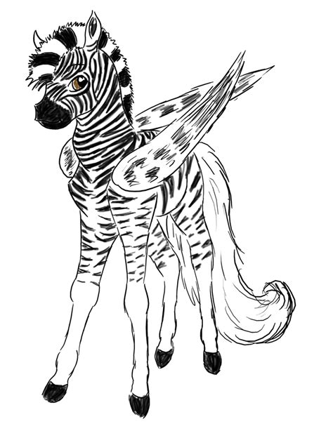 Baby Zebra Coloring Pages at GetDrawings | Free download