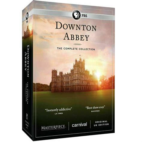 Downton Abbey Complete Series Collection BOX SET - Walmart.com ...