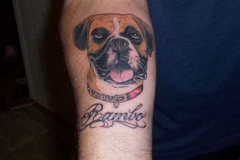 Tattoo of my boxer Dad Tattoos, Tatoos, Cool Tattoos, Boxer Tattoo ...