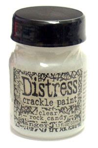 Distress Crackle Paint - Clear Rock Candy