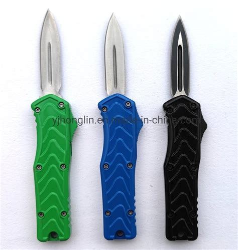 Mini Auto Portable Ejector Flick Knife Blade Pocket Outdoor Knife Otf Knife - China Aluminium ...