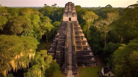 Premium AI Image | tikal guatemala