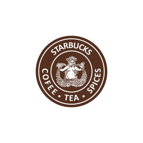 1971 Starbucks Logo Vector - (.Ai .PNG .SVG .EPS Free Download)