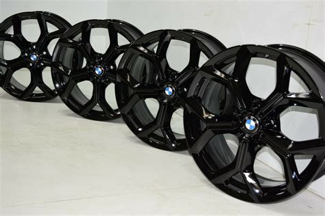 19″ BMW X3 X4 Black OEM Wheels rims Factory OEM 693 19 in 2019 2020 ...