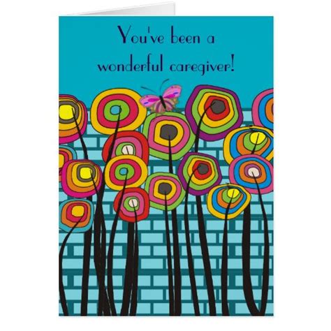 Caregiver Thank You Card #7 | Zazzle