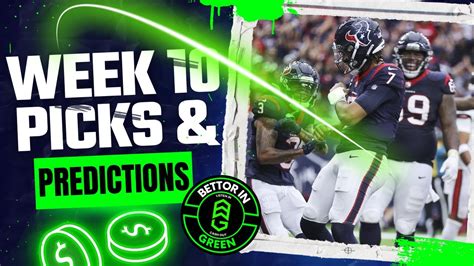 NFL Week 10 Picks and Predictions! - YouTube