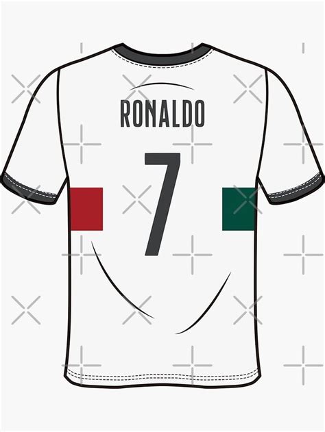 "Ronaldo Jersey Away UEFA 2022" Sticker for Sale by cartmaxx2 | Ronaldo ...