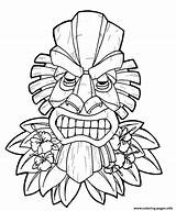Hawaiian Luau Beautiful Coloring page Printable sketch template