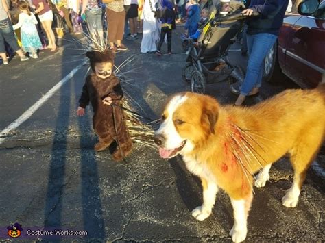 Porcupine Baby Costume | DIY Costumes Under $45 - Photo 2/2