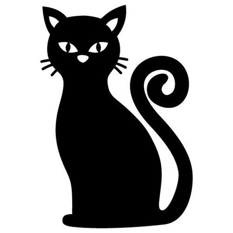 Free black cat SVG cut file - FREE design downloads for your cutting ...